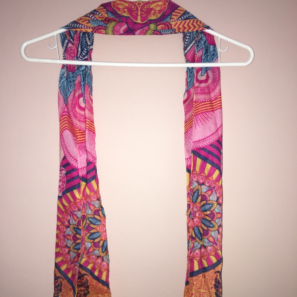 Fun patterned scarf